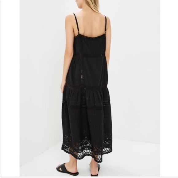 Free People This Is It Cotton Lace Dress XS NWT - Picture 4 of 8